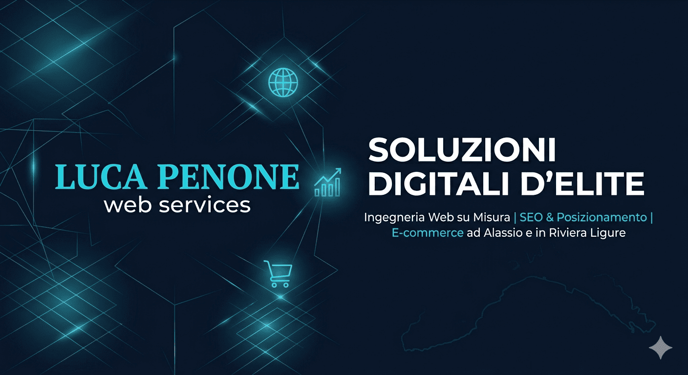 servizi del sito luca penone creazione di siti web a 100 euro alassio liguria italia